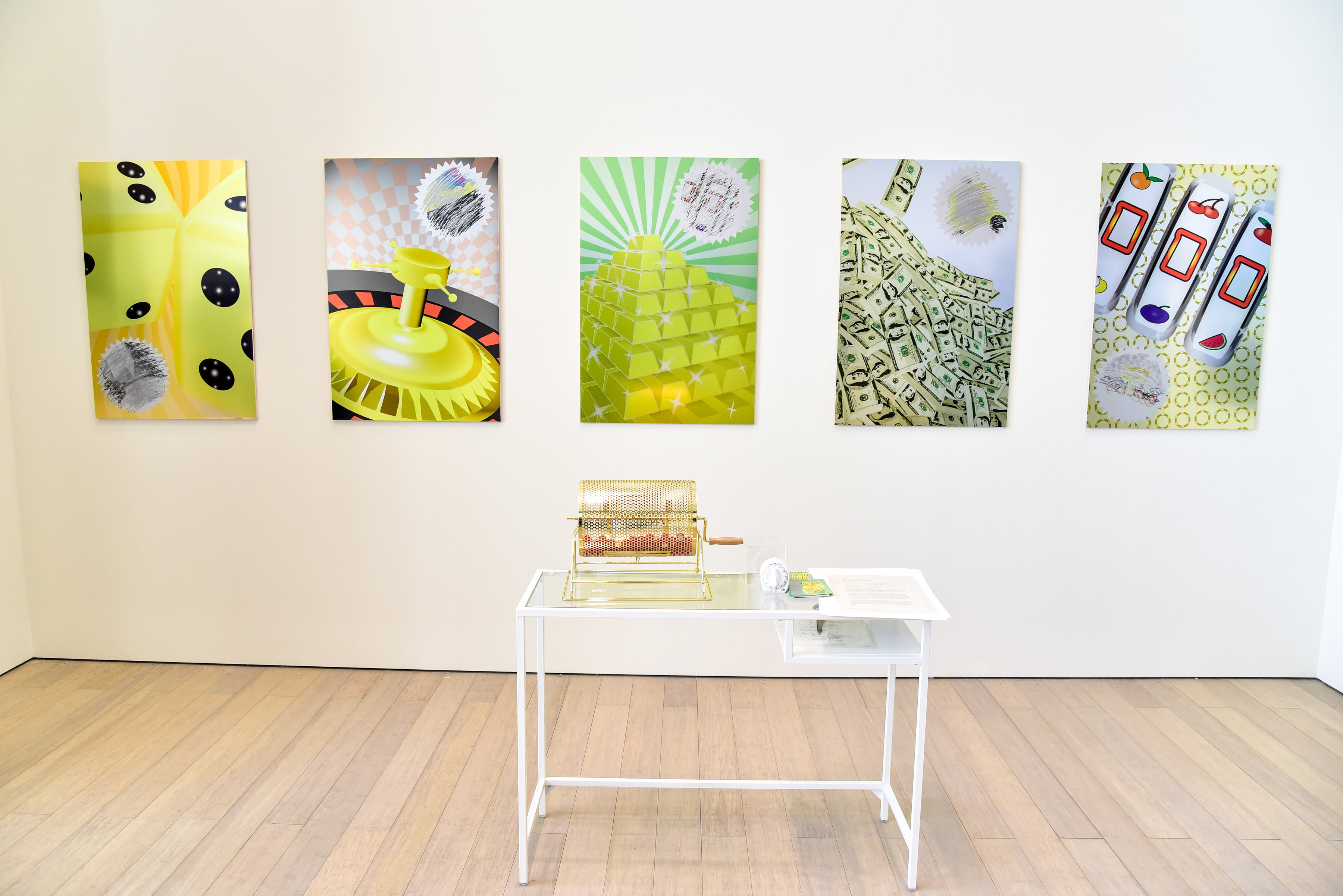 #artlifelottery at Columbia University's Wallach Art Gallery