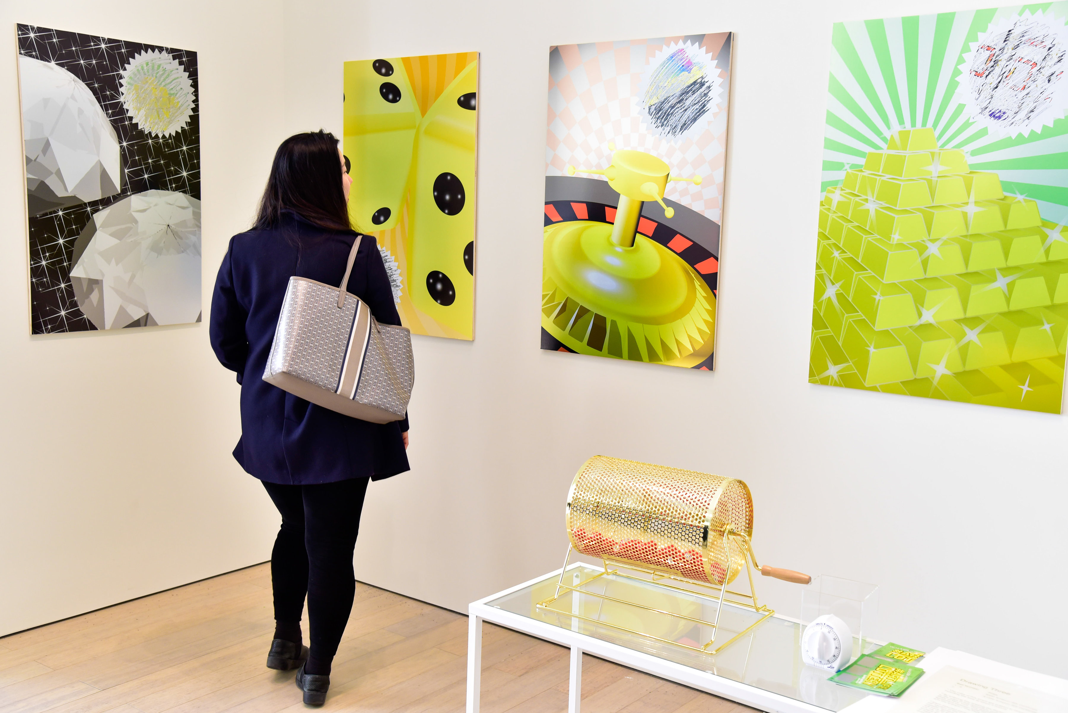 #artlifelottery at Columbia University's Wallach Art Gallery