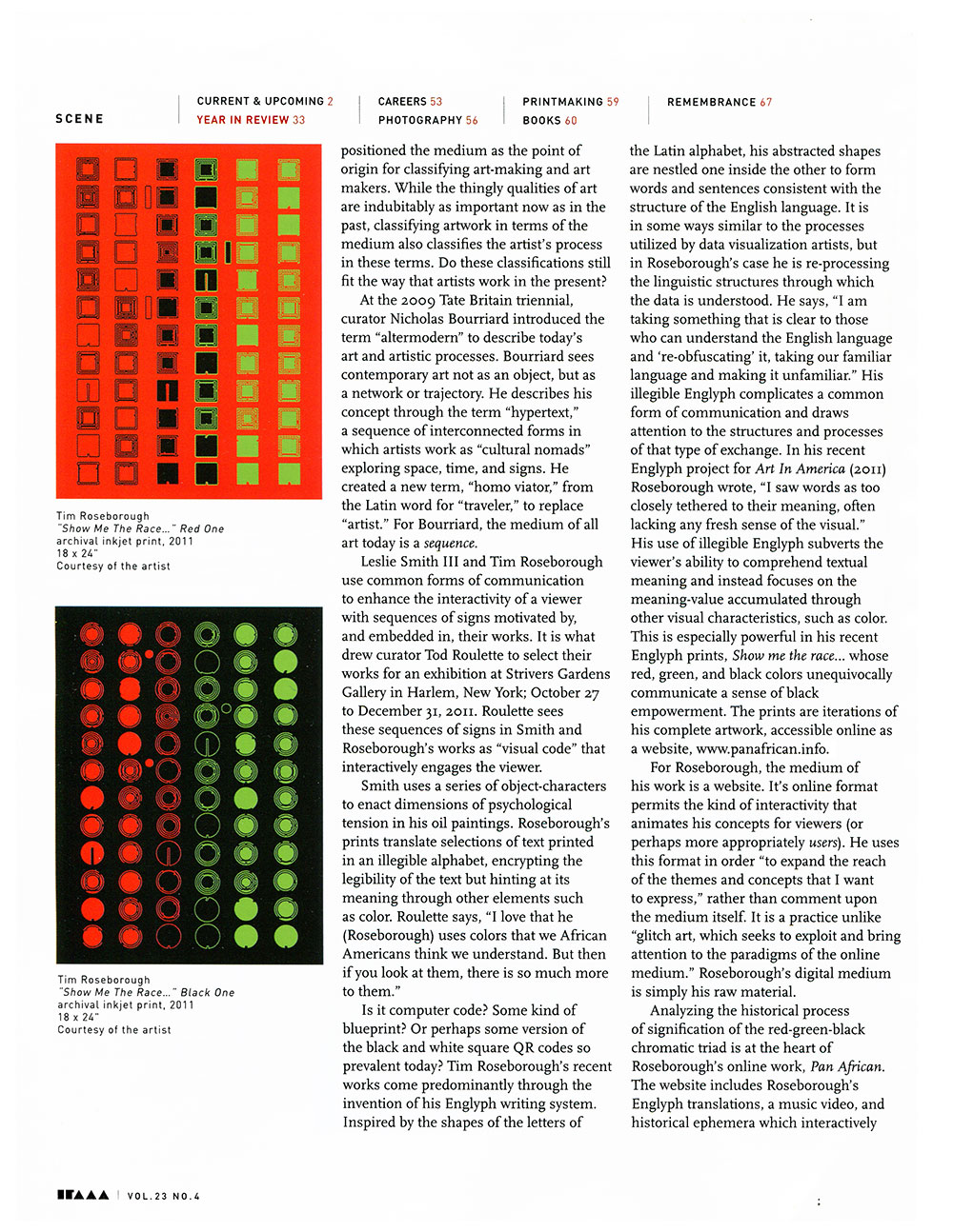 The International Review of African American Art