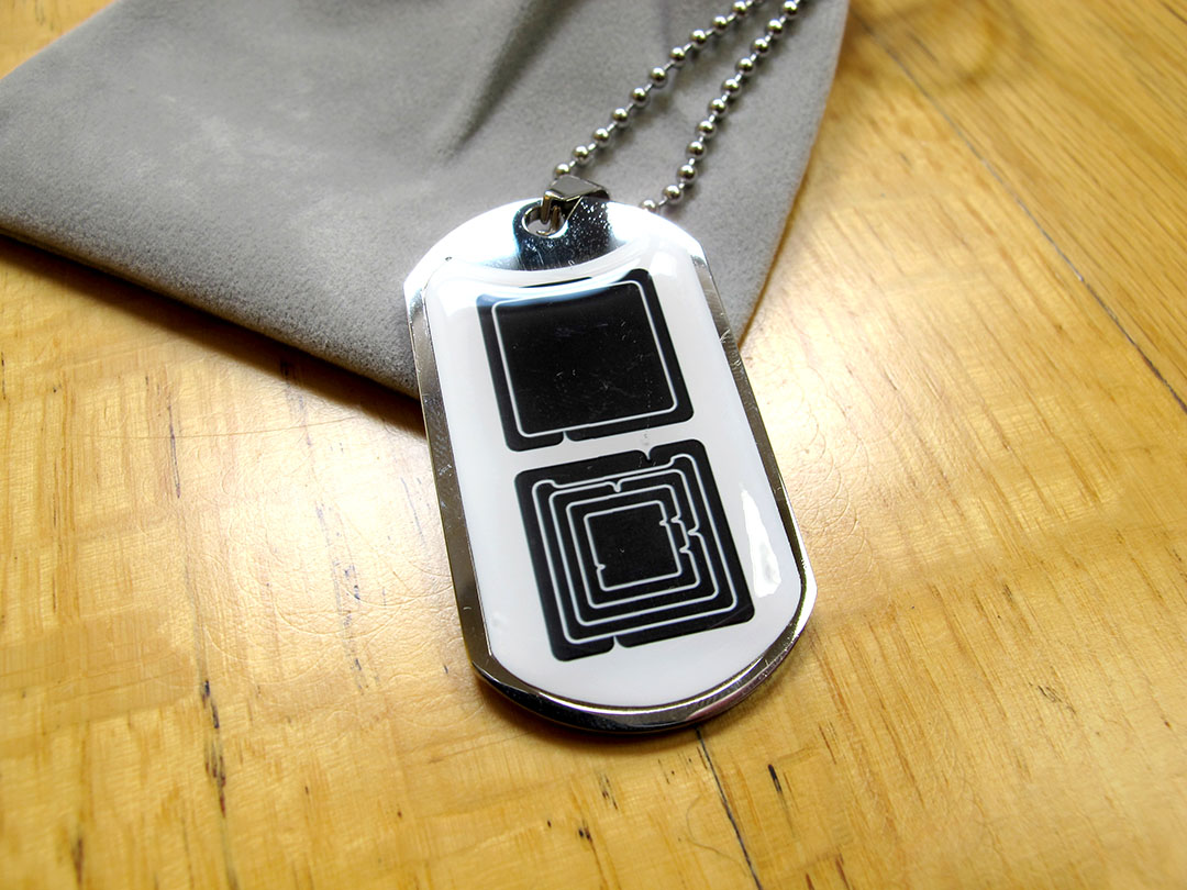 'No Nukes' Dog Tag